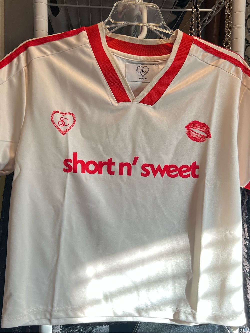SABRINA CARPENTER short n' sweet Graphic Soccer Jersey 69 Merch